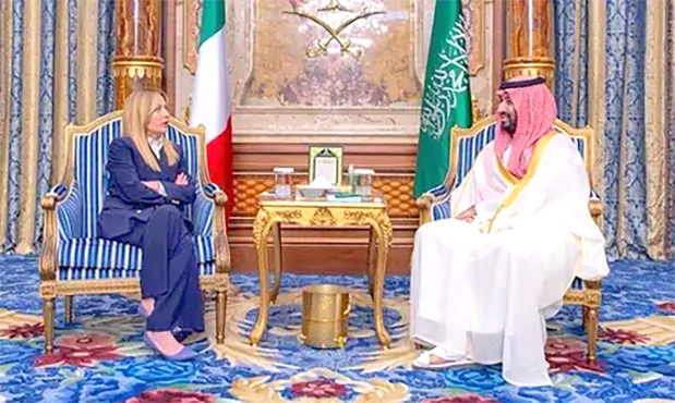 Italy’s Meloni visits UAE, Saudi Arabia and Qatar